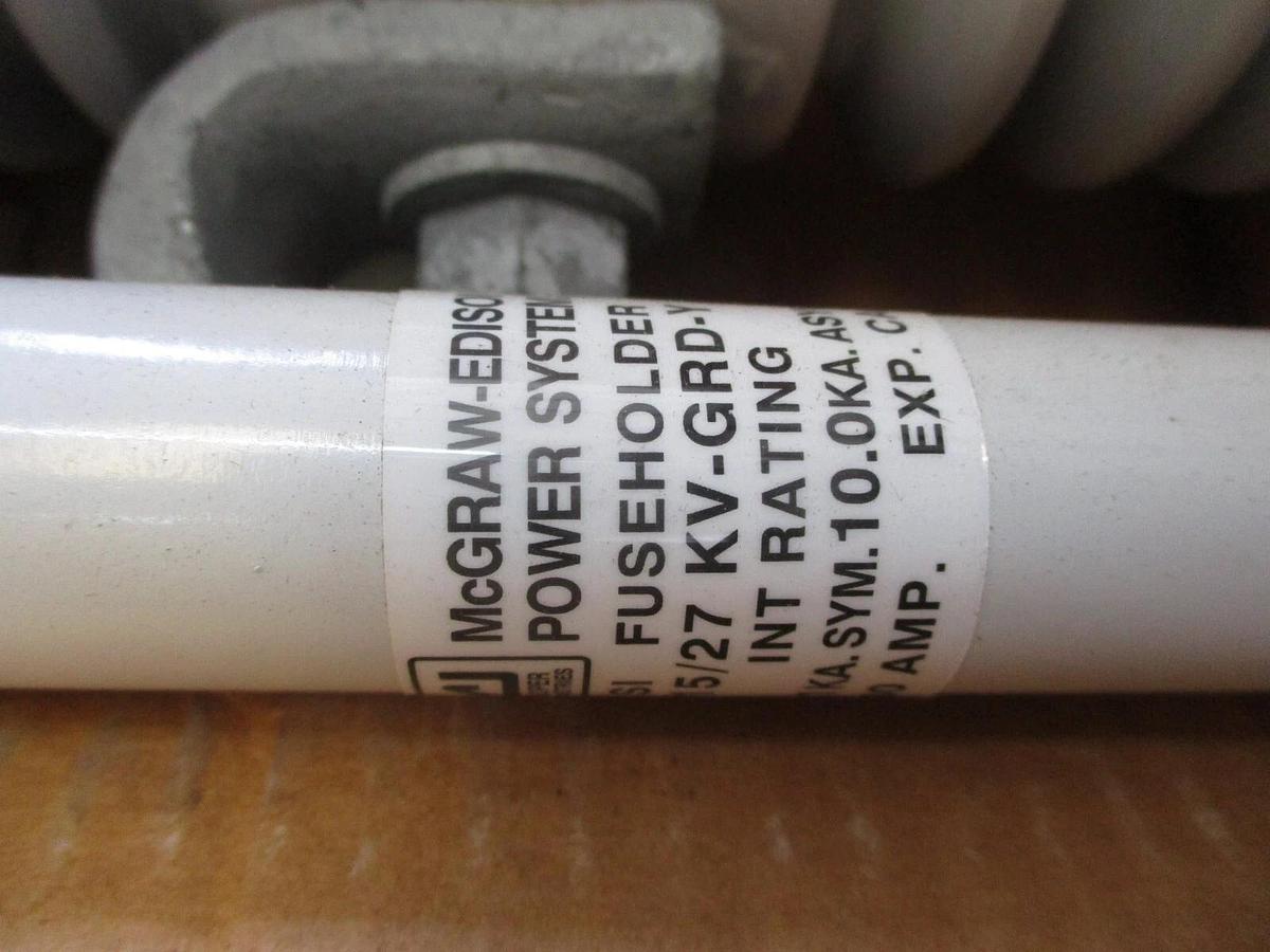 MCGRAW EDISON FOH1C8R 15KV FUSE CUTOUT, 100 AMP, #628254J NIB