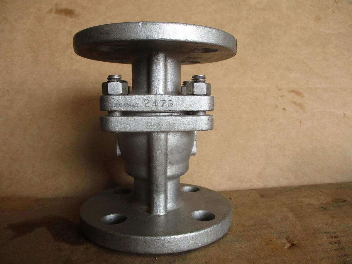 Used TCI 1" STAINLESS BALL VALVE, #410333J NEW