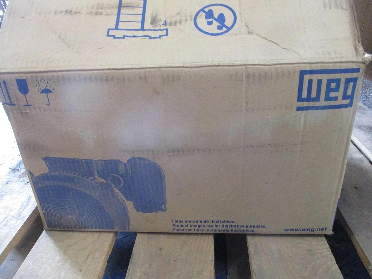 WEG 3 HP MOTOR, FR 182/4T, 208-230/460 V, 1765 RPM, #69842J NIB