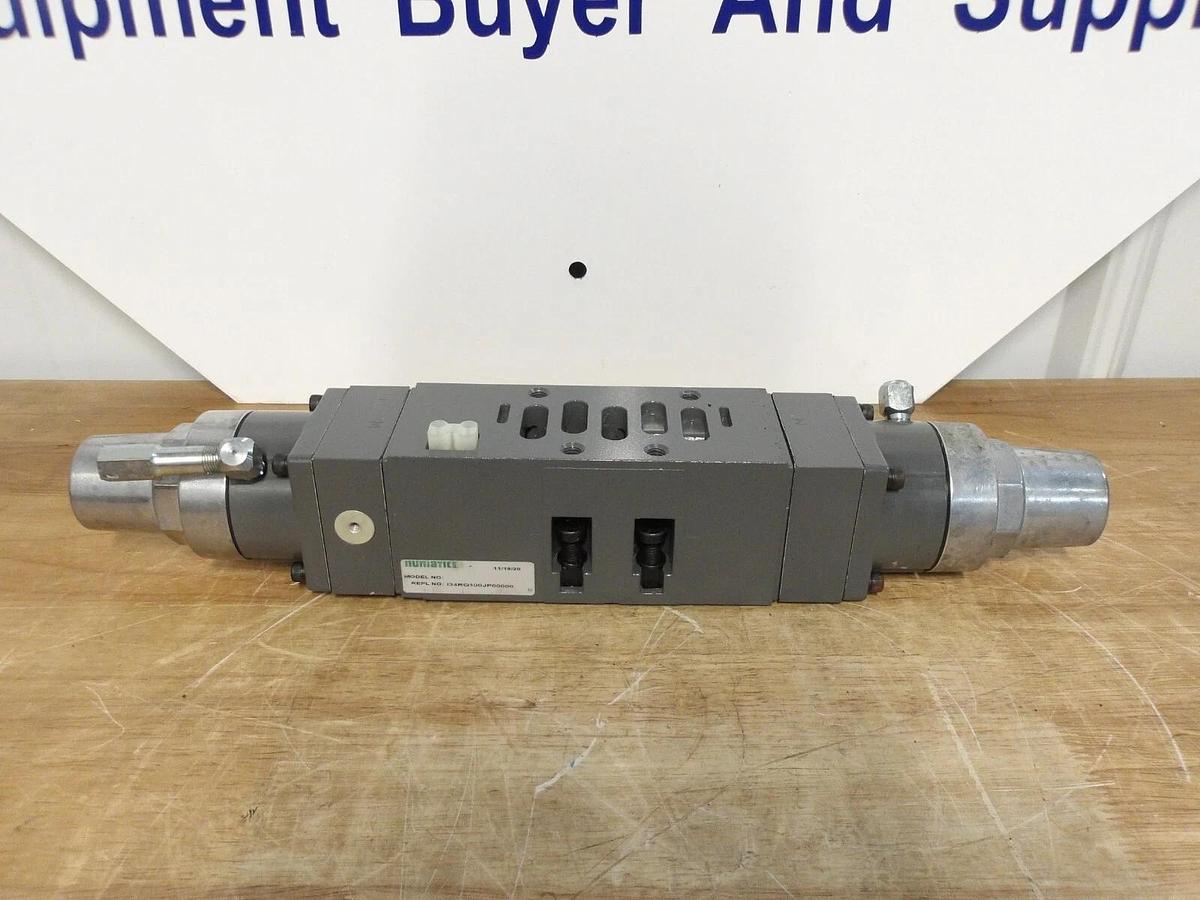 Used NUMATICS 134RQ100JP00000 PNEUMATIC VALVE, #371115G NEW