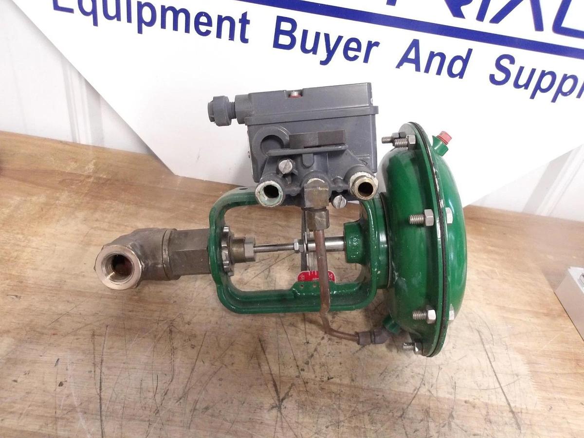 Used FISHER 3/4" BRASS CONTROL VALVE 32.24588, #101217G USED