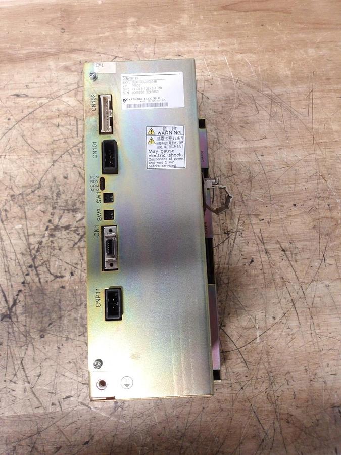 Used YASKAWA SGDR-COA040A01B SERVO PACK CONVERTER, #1161013G USED