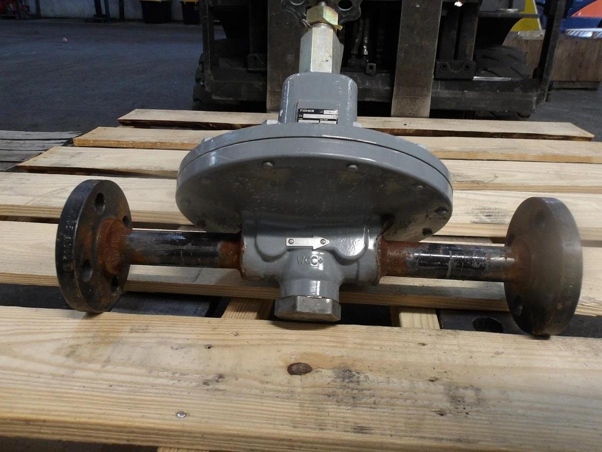 Used FISHER MR95LD PRESSURE REGULATOR 1", #102920G USED