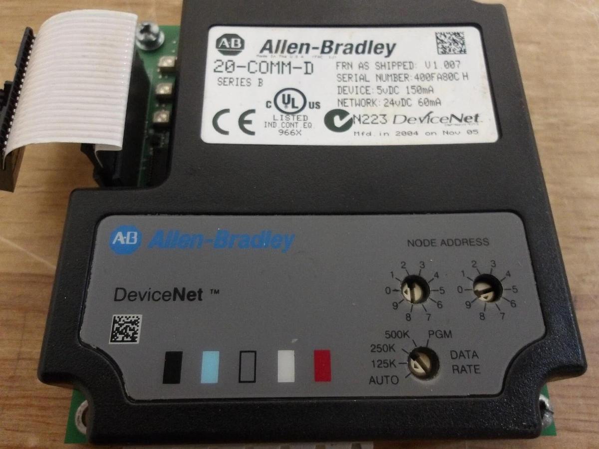 Used ALLEN BRADLEY POWERFLEX 700 CONTROLLER 5-3 HP, #217205G NEW
