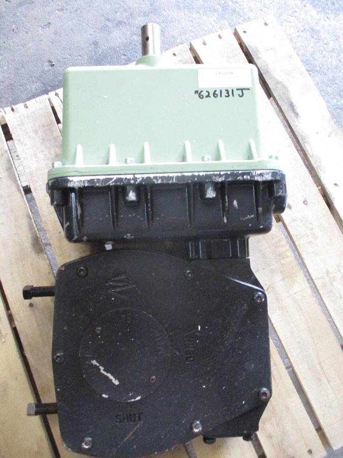 Used RCS MAR1600-55 ELECTRIPOWR ACTUATOR W/ MASTERGEAR GEARBOX, #626131J NEW