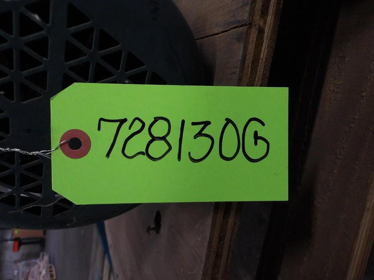 Used BALDOR RELIANCE 1.5 HP MOTOR, FR 145TC, 1755 RPM, 208-230/460 V, #728130G NEW