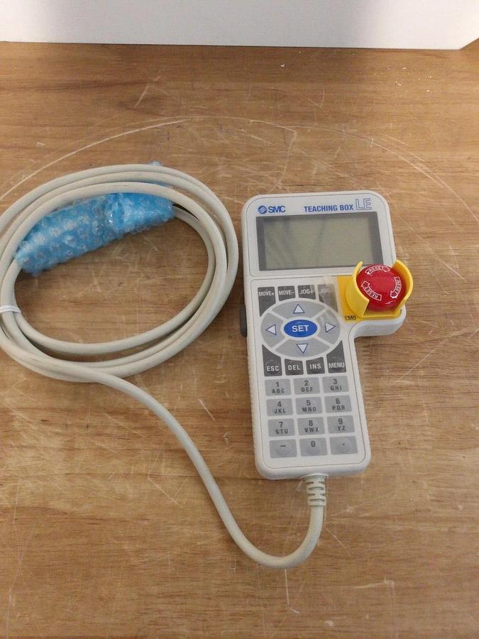 Used SMC LEC-T1-3EGS TEACHING BOX LE, 24 V, #2121035G NEW