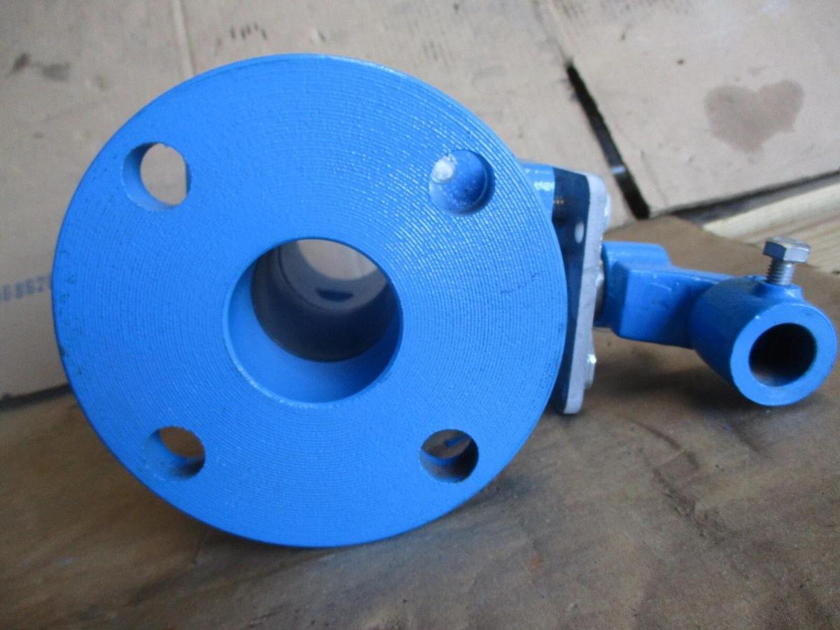 Used AMERICAN 2" IRON BALL VALVE 3700 (NO HANDLE) #73903J NEW