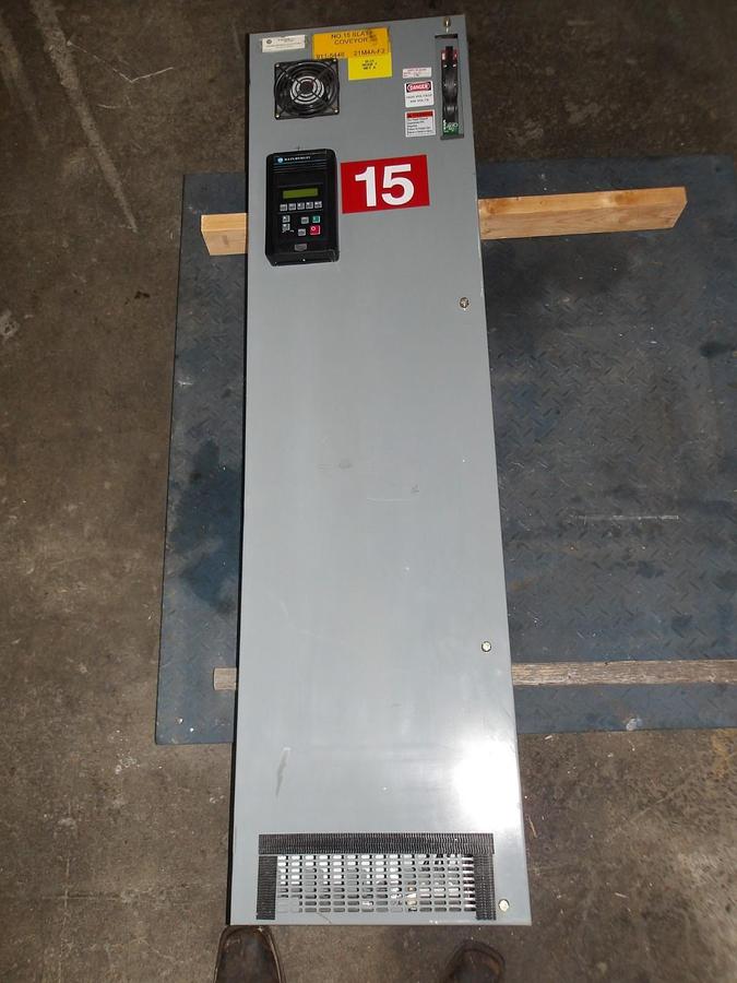 Used ALLEN BRADLEY 1336F CENTERLINE BUCKET W/ 5 HP DRIVE, #1029830G USED