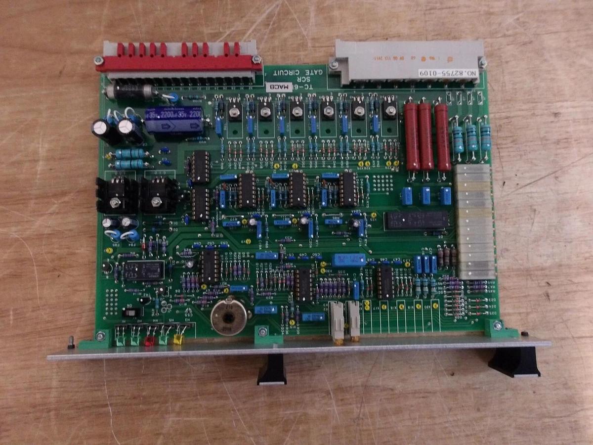 Used DENKO TC-6MAC8 CIRCUIT BOARD, #312852G PARTS ONLY