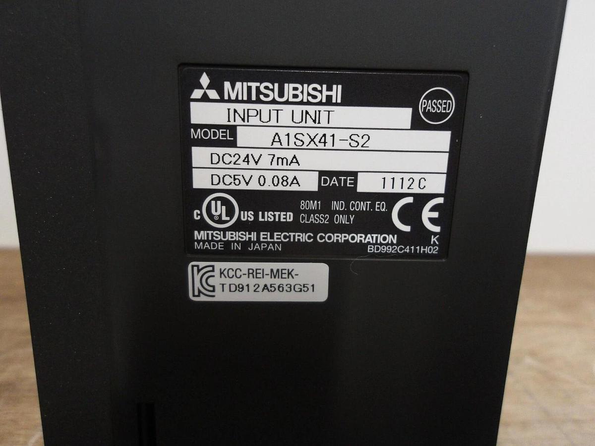 MITSUBISHI A1SX41-S2 INPUT MODULE, #52113G NIB