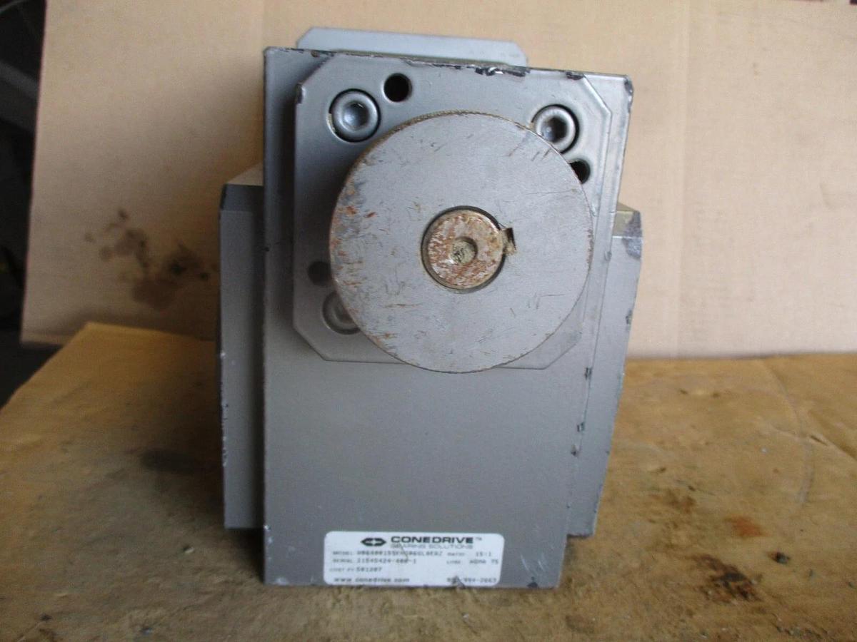 Used CONEDRIVE W06 GEAR REDUCER, #6121044J NEW