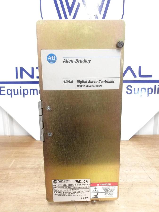 Used ALLEN BRADLEY 1394-SR36A DIGITAL SERVO CONTROLLER, 1800W SHUNT, #416136G USED