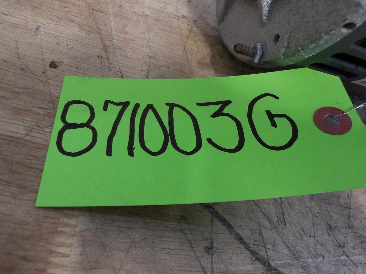 Used MARATHON 1-1/2 HP CONDENSER FAN MOTOR, FR 56Y, 1140 RPM, #871003G NEW
