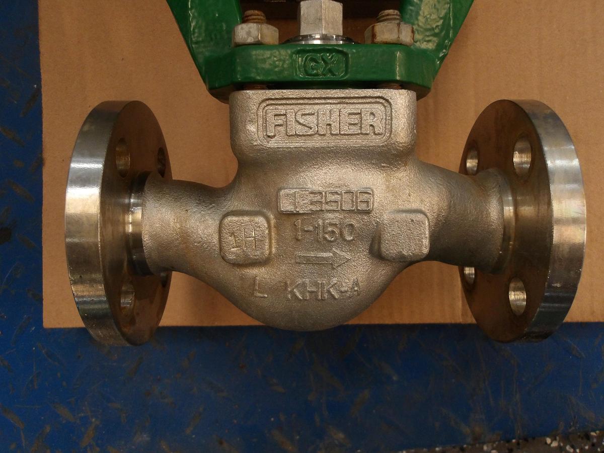 Used FISHER 1" S/S CONTROL VALVE