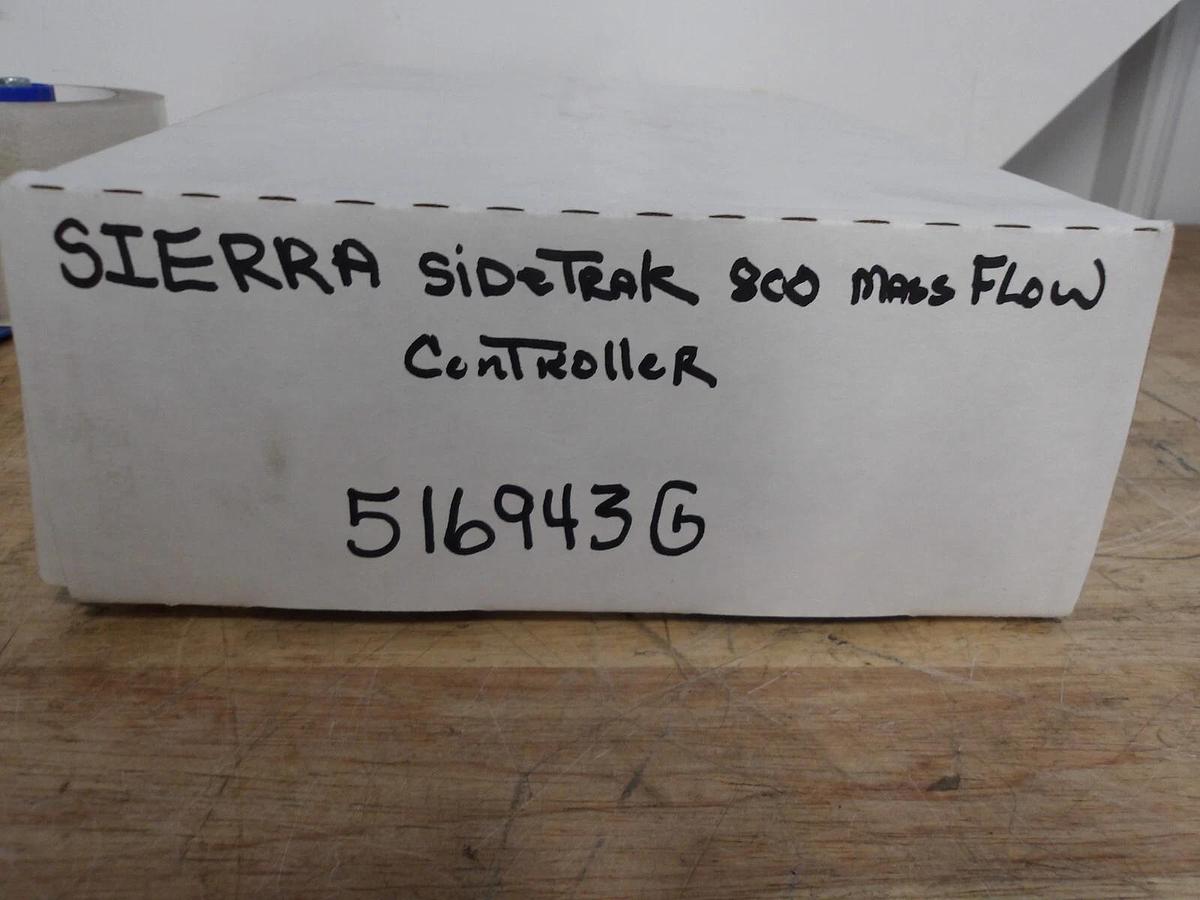 SIERRA 830M-3-OVI-D-VI SIDETRAK 800 MASS FLOW CONTROLLER, #516943G NIB