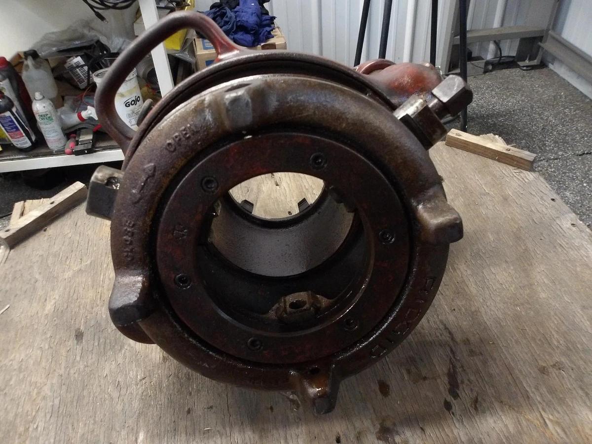 Used RIDGID 2-1/2" - 4" PIPE THREADER, JAM PROOF, #94143G USED