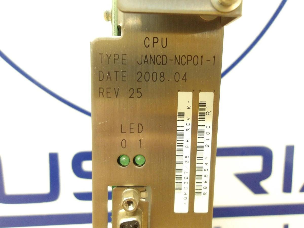 Used YASKAWA JANCD-NCP01-1 CPU MODULE, #1219850G USED