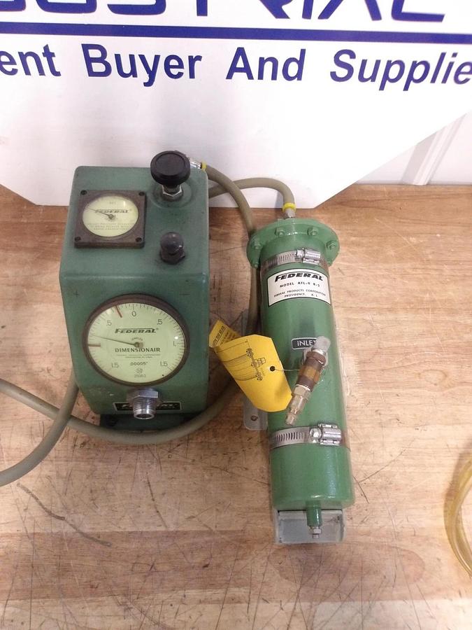 Used FEDERAL AFL-9-R-2 DIMENSIONAIR PRESSURE UNIT, #814138G USED