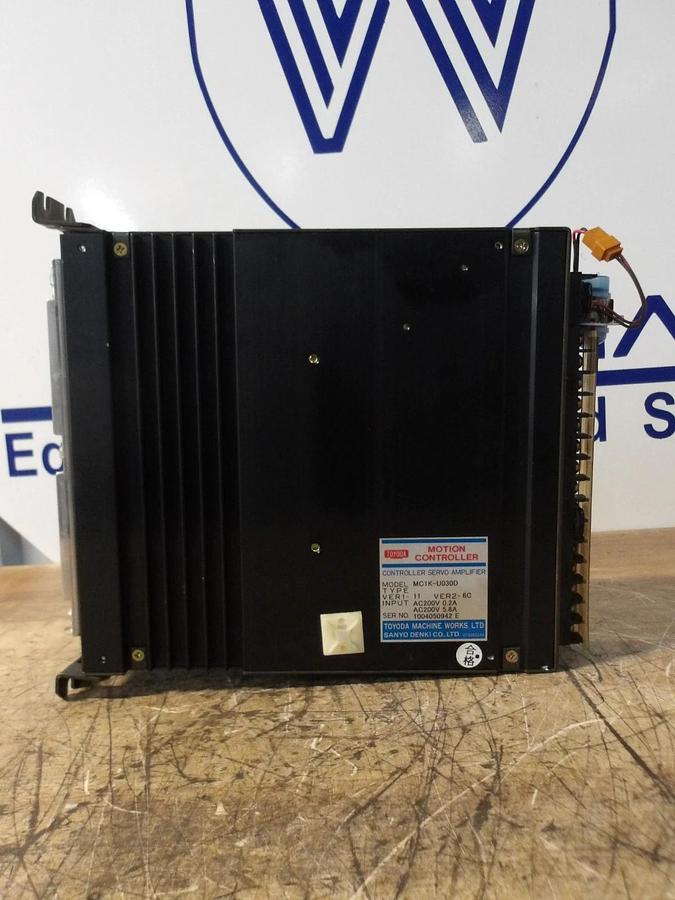 Used TOYODA MC1K-U030D MOTION SERVO AMPLIFIER CONTROLLER, #1217205G USED
