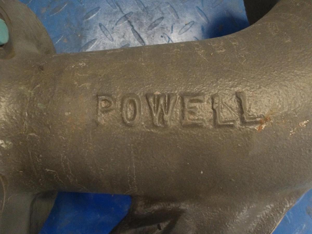 Used POWELL 3" TANK VALVE, FLANGED, #212145G REMANUFACTURED