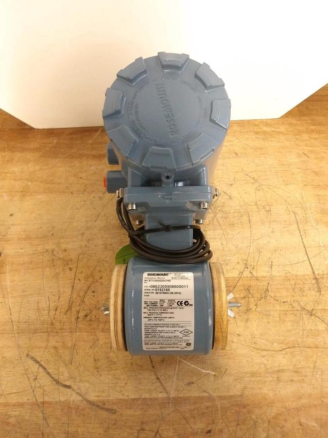 ROSEMOUNT 8711 MAGNETIC FLOW TUBE 2" LINED, #829134G NIB