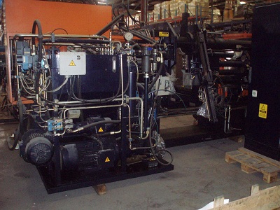 Used 250 Ton Rutil Injection molding Press RSO 1200/250 ; S/N 130/322