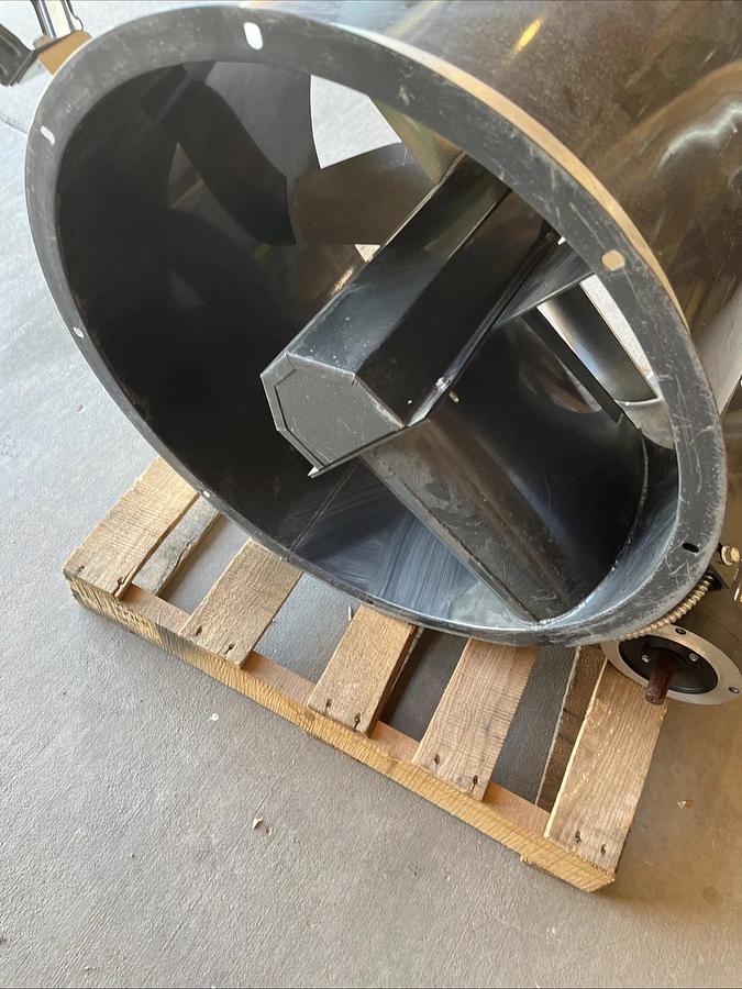 Installed, New? DAYTON 3C411 Tubeaxial Fan Clean Air 24" Blade Steel 3530 RPM