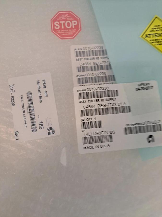 Used Applied Materials AMAT 0240-03169 KIT. CU SUB-ZERO CHILLER REMOTE New
