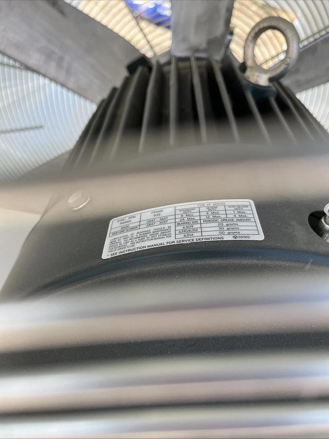 Used Cincinnati Industrial 48" Fan/Blower DDF-48 | Up to 44,500CFM | U.S.A. SELLER