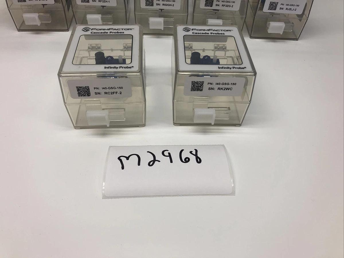 Used 2x Form Factor Cascade Probes GSG-150 Infinity Probe i40 I40–GSG-150 *