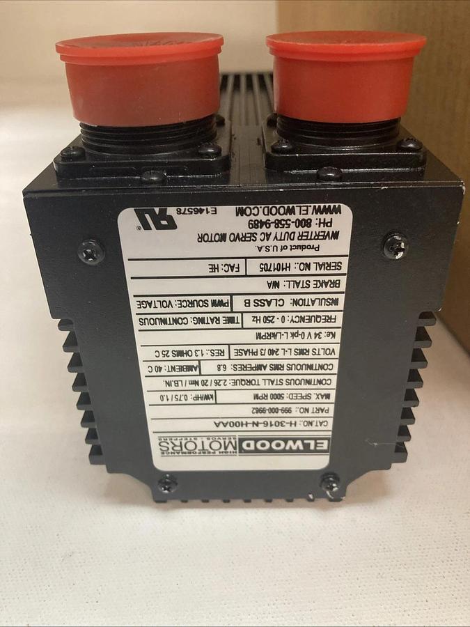 Elwood Corporation Motor 999-000-9982 USED In Original Box | U.S.A. SELLER