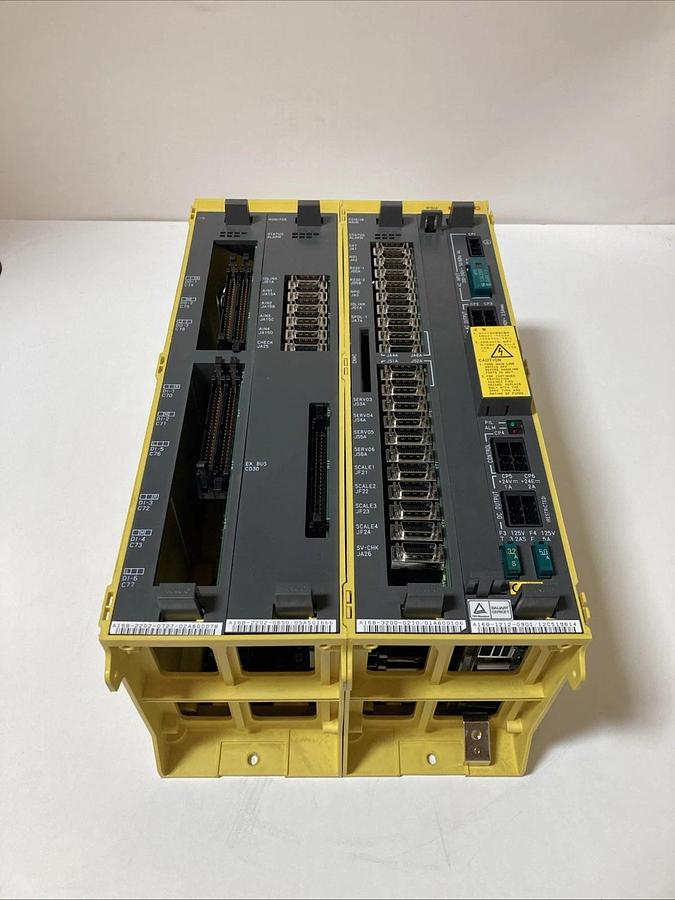 Used FANUC Roboshot Control Module Rack: I/O, Monitor, FS16/18 MAIN, PSU AI | WORKING