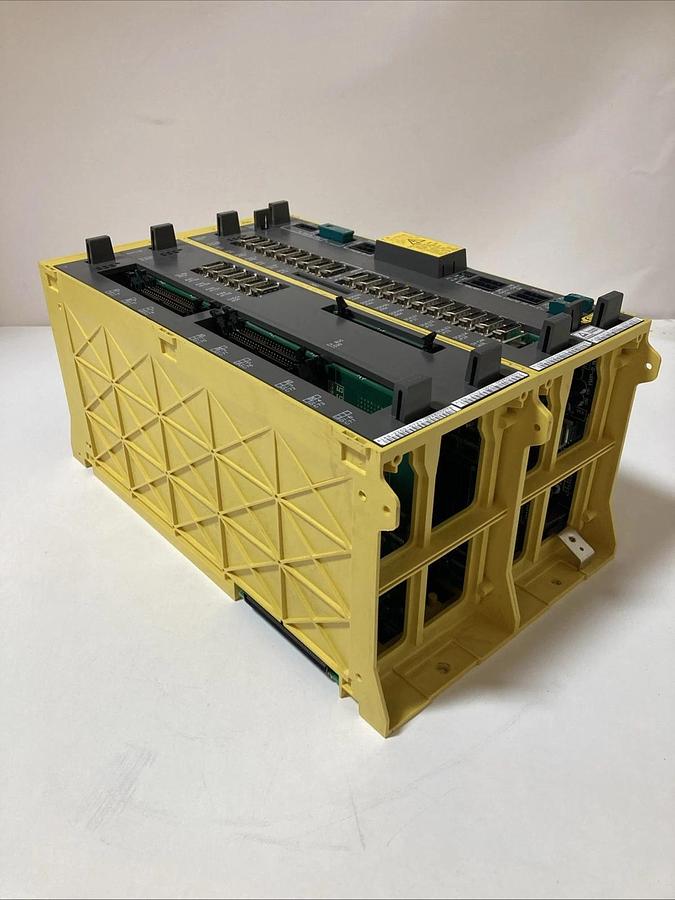 Used FANUC Roboshot Control Module Rack: I/O, Monitor, FS16/18 MAIN, PSU AI | WORKING