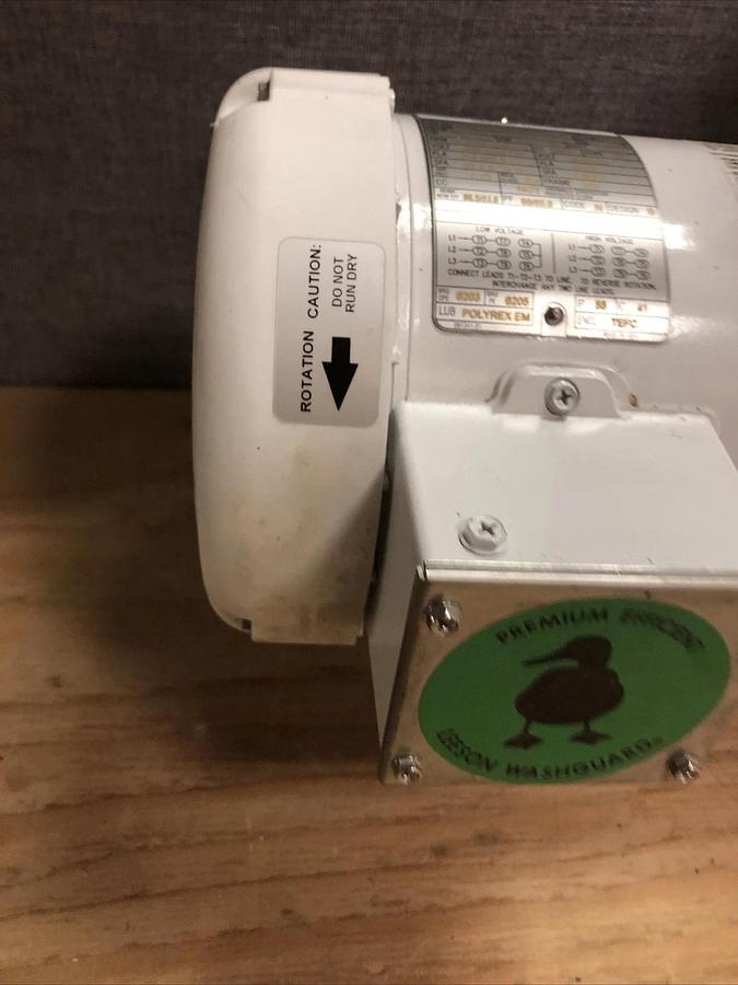 Finish Thompson av5sts3v1c4705J35 Centrifugal 3’ Sump Pump Stainless 3HP 208/460