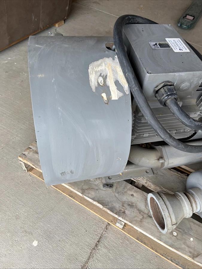 Used Good, Installed Republic HRC1102 High-Pressure Regenerative Blower | USA SELLER