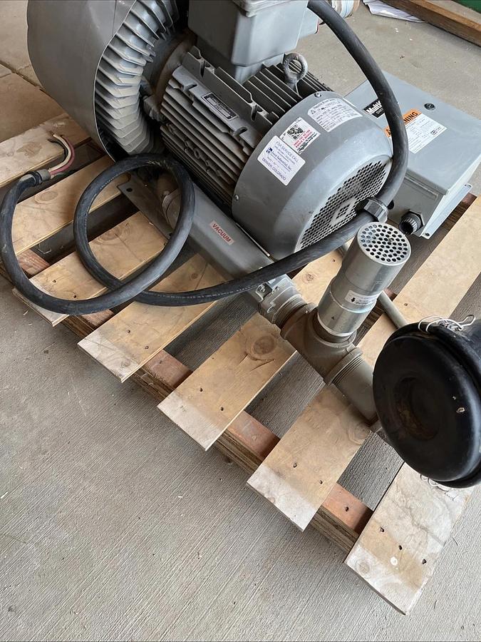 Refurbished Installed, Good Republic HRB1102 High-Pressure Regenerative Blower | USA SELLER