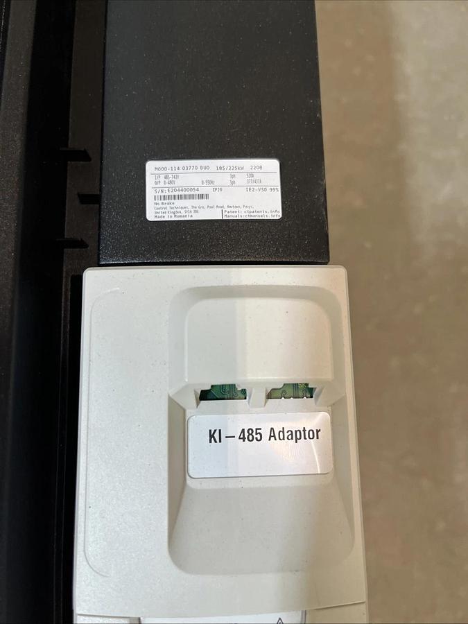 Used Nidec Control Techniques Unidrive M700-MASTER w/ KI-485 Adapter | U.S.A. SELLER