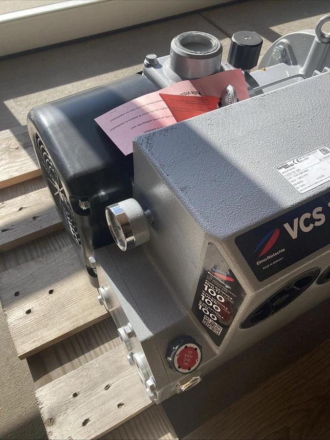 Used NEW Gardner Denver V-VCS 150 (04) Vacuum Pump w/ Baldor Motor | U.S.A. SELLER