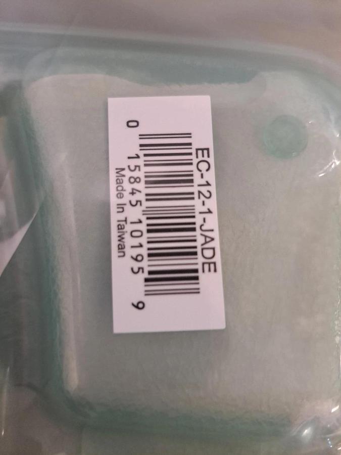 Lot of 50 Boxes GET EC-12-1-JA Eco-Takeout 3-Comp Container Jade 600ct New