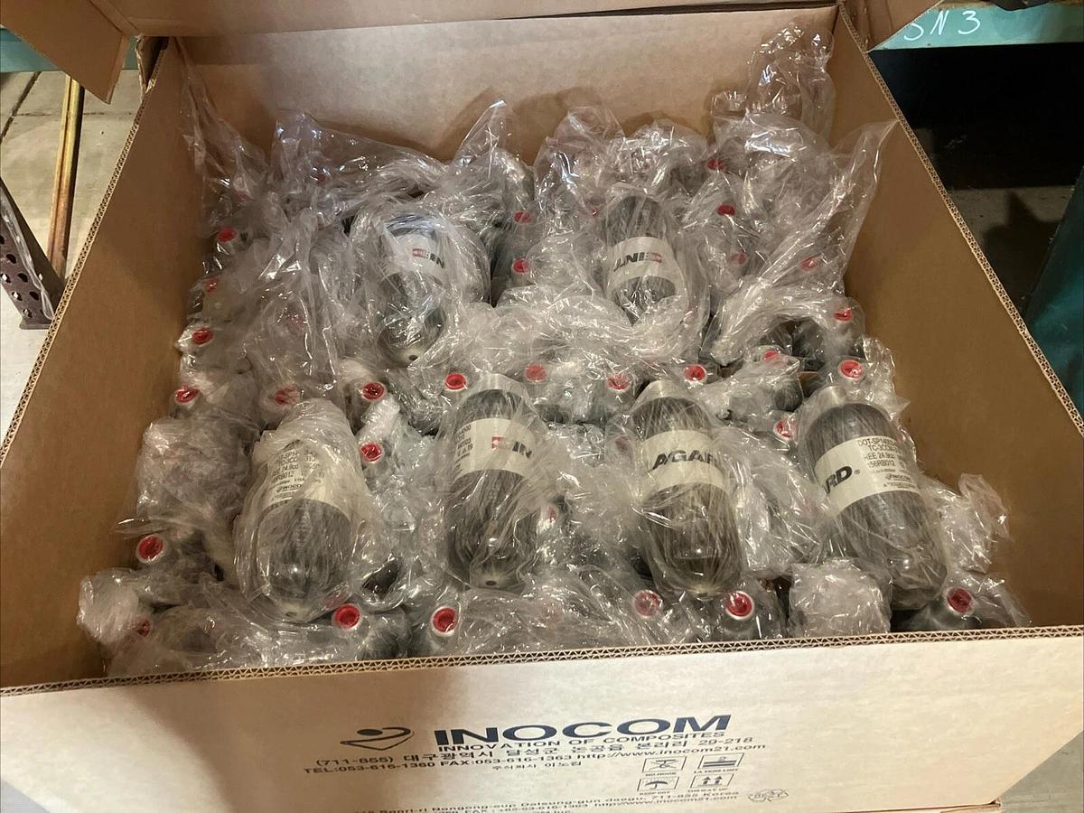 87 exp Hydro Tanks Inocom Carbon Fiber Tank 4500 Psi 100 Cu In DOT-SP14003-4500*