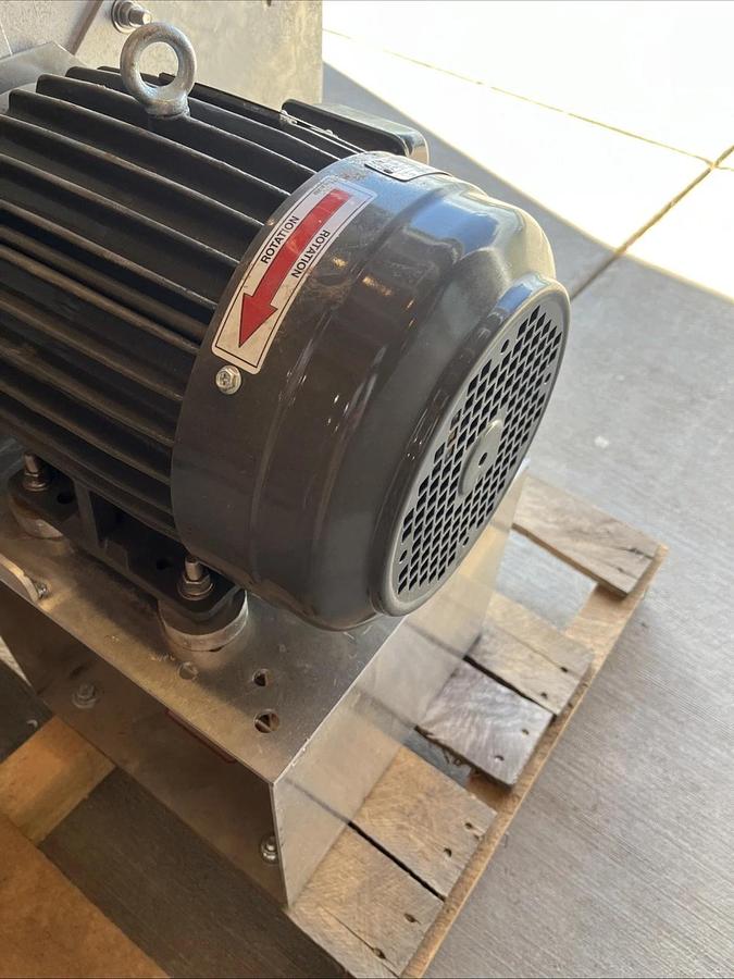 NEW Industrial Centrifugal Blower / Exhaust Fan With Teco Motor | U.S.A. SELLER