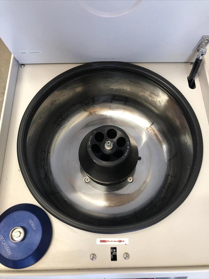 Used Beckman Coulter Allegra X-22R Refrigerated centrifuge W/F0630 Rotor-Basic Test*
