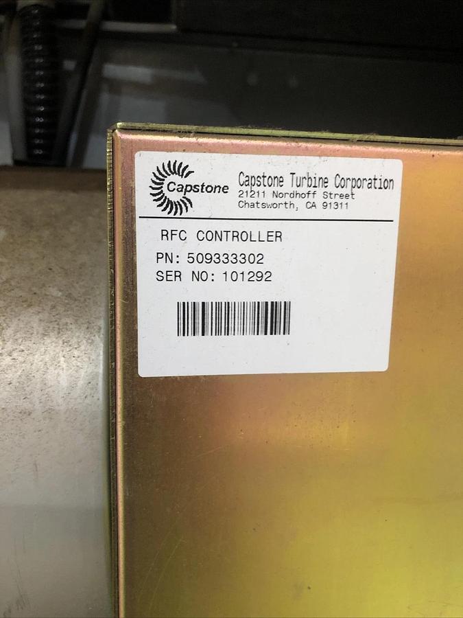 Used Capstone Microturbine  330 Turbine NatGas 3PH 480V 28kW (?)Generator Untested