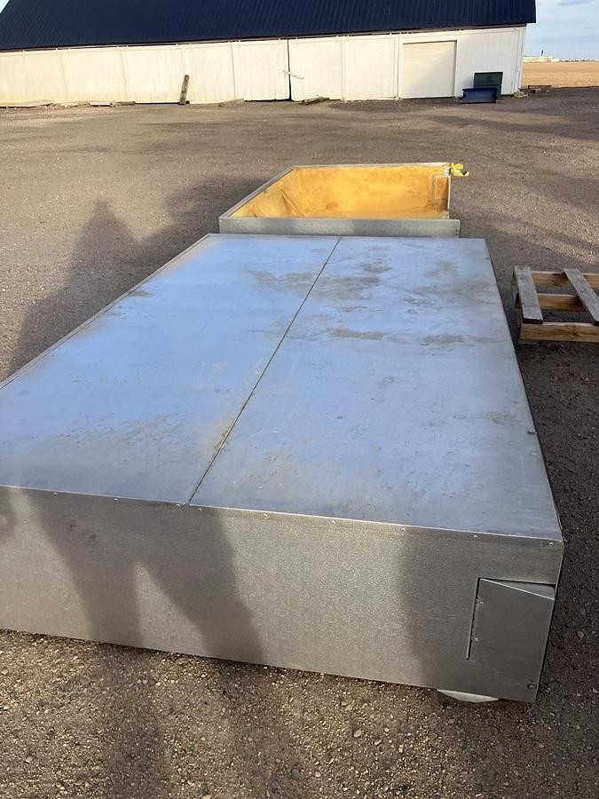 Used Hot Box Aluminum Insulated Enclosure HB6E Class 1 Box Only 108”x39”x65” USED??