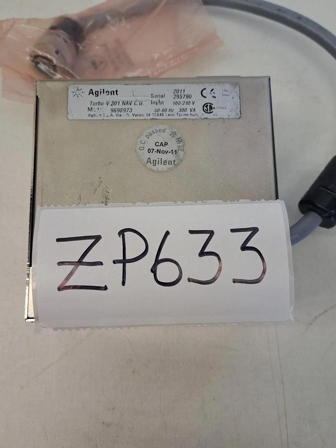 Used Agilent Turbo-V 301 NAV C.U. 301 SYS Model 9698828 USED