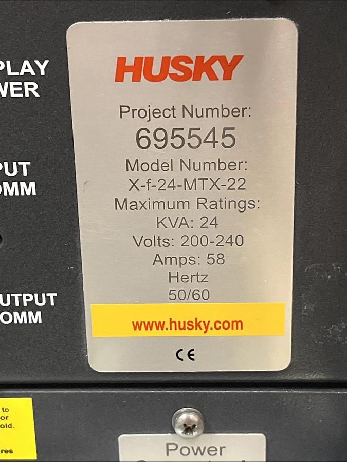 Used HUSKY Altanium Hot Runner Temperature Controller X-F-24-MTX-22 | PARTS?? Read
