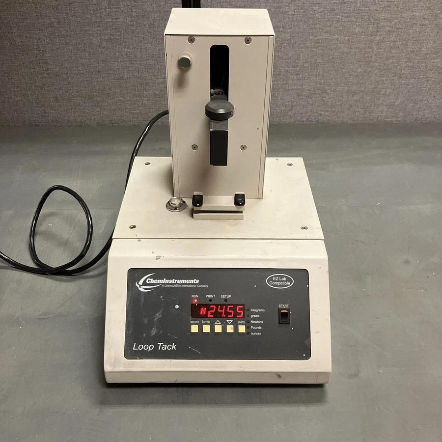 Used ChemInstruments Loop Tack Tester. Power On No Further Testing