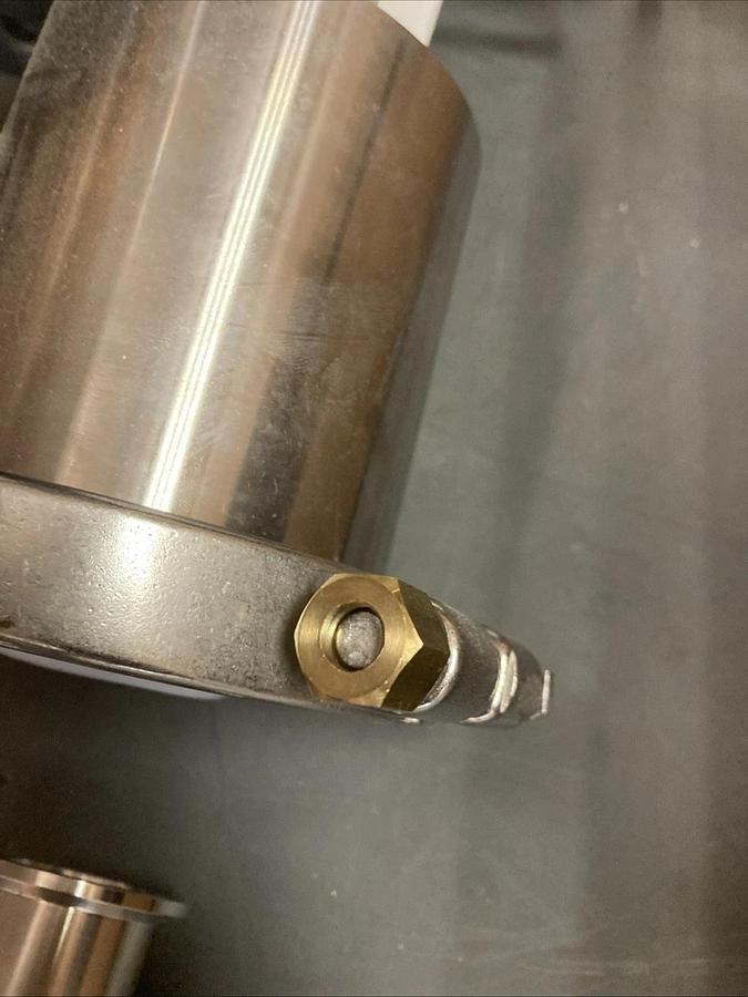Fisher/Baumann 84000 Series 84351SAB Sanitary Control Valve 1-1/2" | USA SELLER