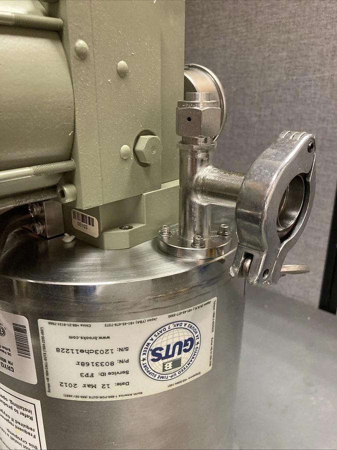 Used CTI-CRYOGENICS High Vacuum CRYO-TORR 8 CRYOPUMP 8033168R USED | U.S.A. SELLER